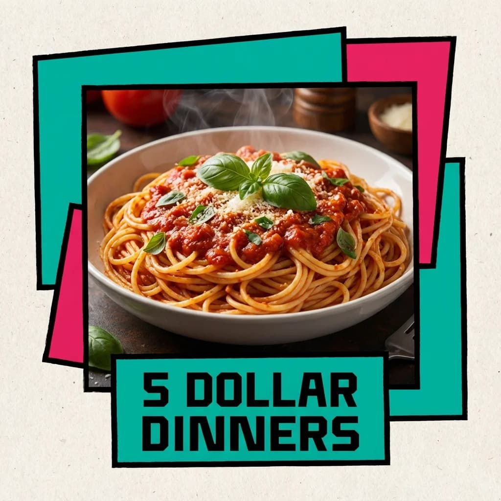 5 Dollar Dinners: 25 Family Meals for $5 or Less