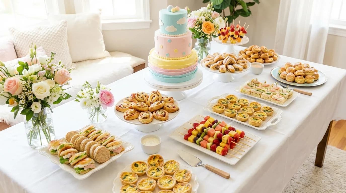 Baby Shower Food Ideas: Complete Menu Planning Guide