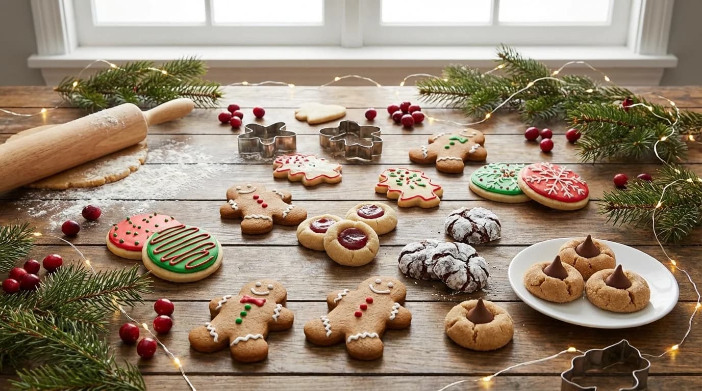 12 Easy Christmas Cookie Recipes Anyone Can Make