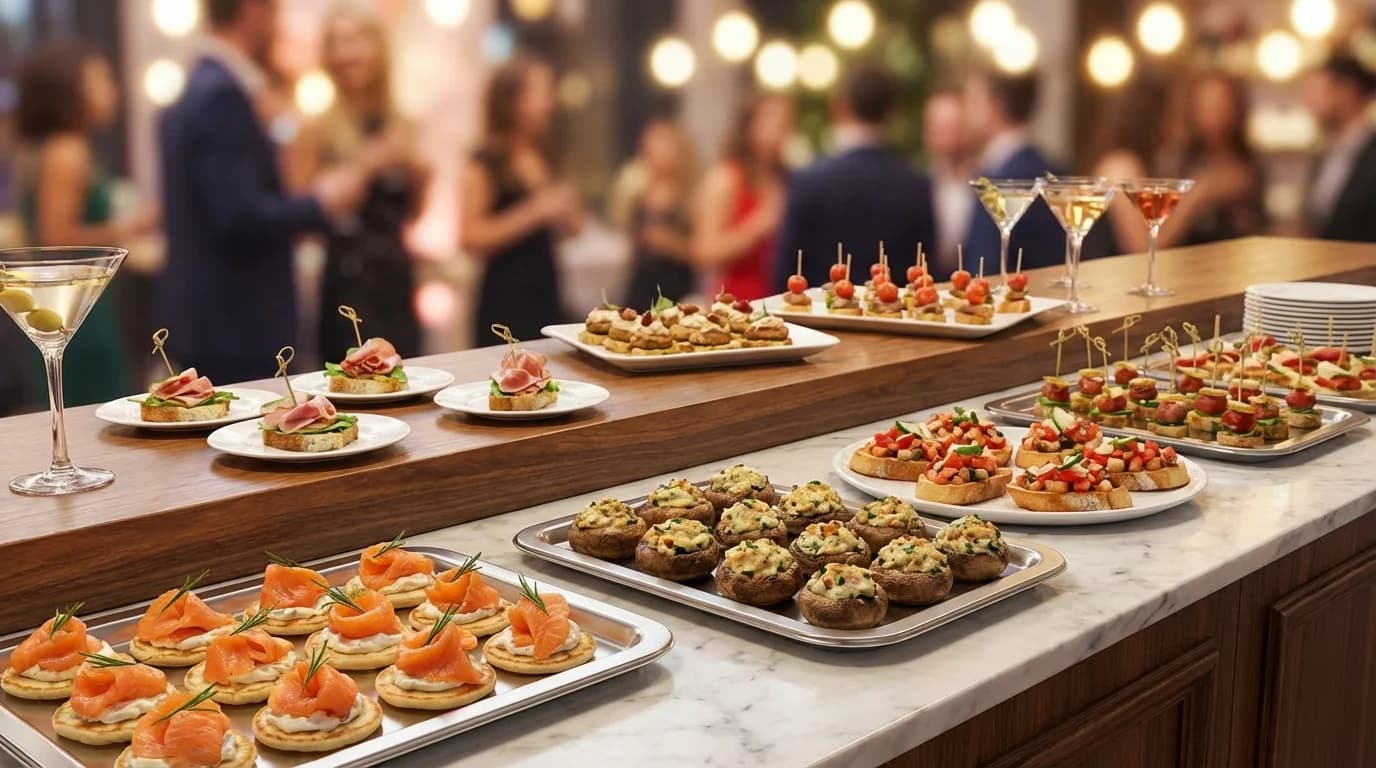 Cocktail Party Food Ideas: 30+ Elegant Appetizers & Planning Guide