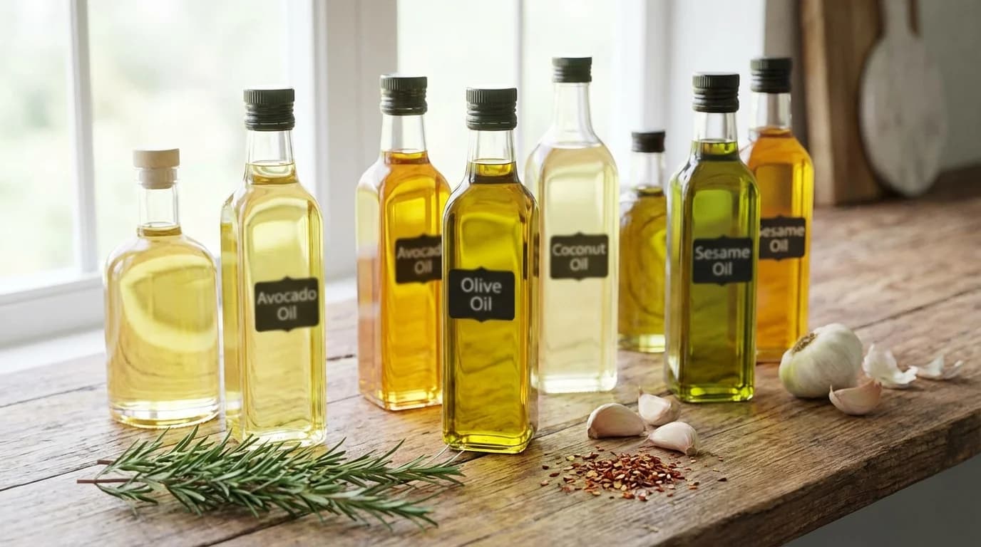 Cooking Oils Comparison: Choose the Right Oil for Every Recipe