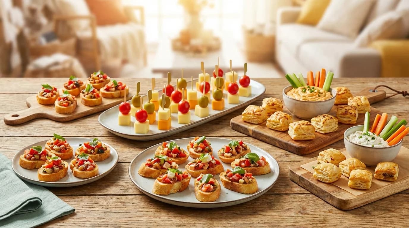 Easy Appetizers for Party: 20+ Quick & Crowd-Pleasing Recipes