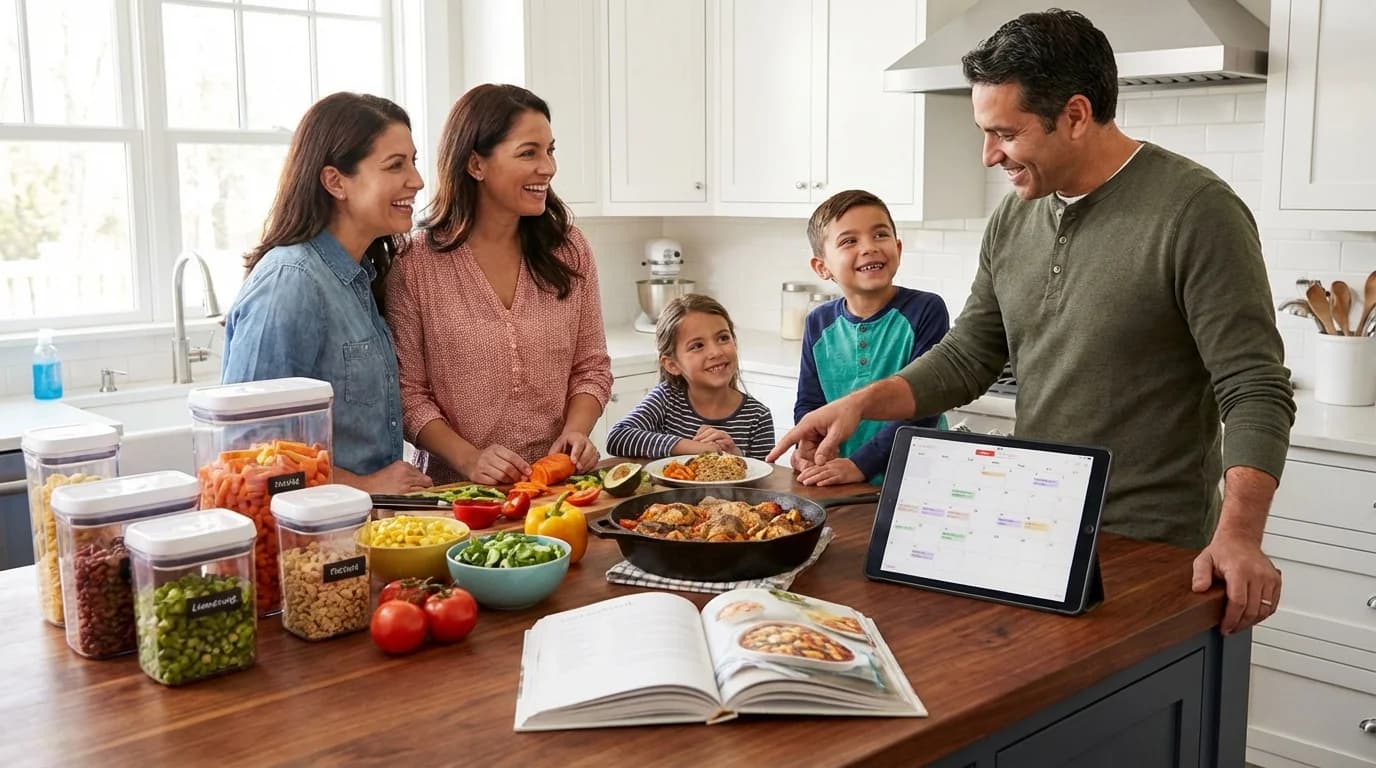 Family Meal Planning Tips: The Complete Guide to Stress-Free Dinners