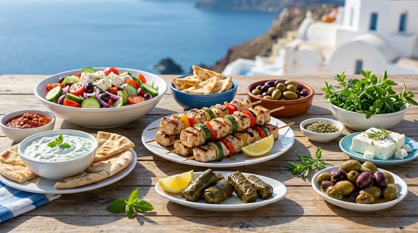 Greek Mediterranean Recipes: Fresh, Healthy, and Easy to Make