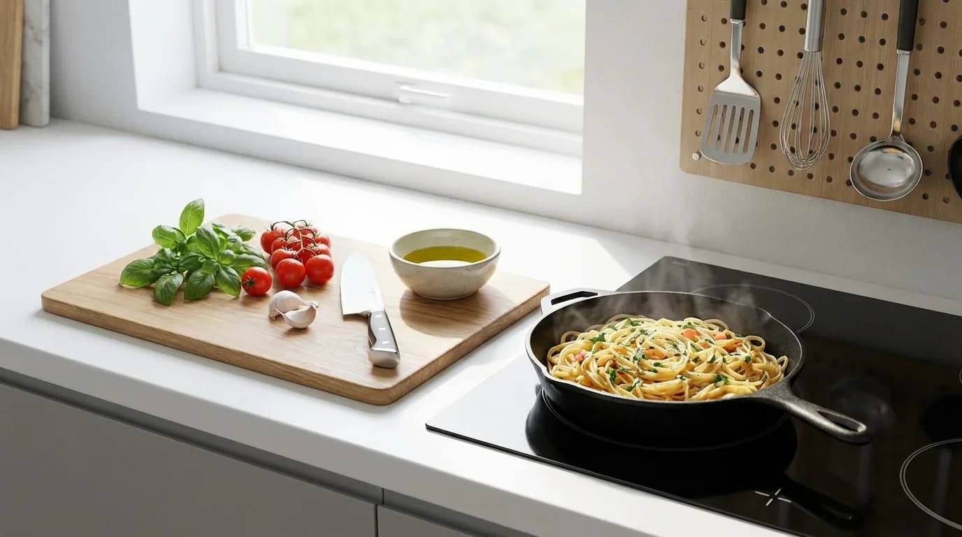 Minimal Kitchen Cooking: Delicious Meals with Just the Essentials