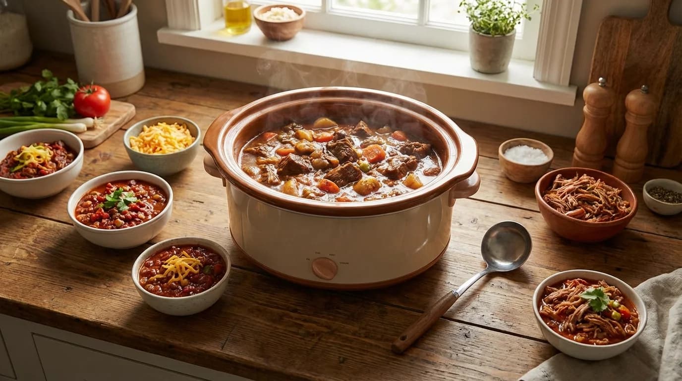 Dump and Go Slow Cooker Recipes: 30 Set-It-and-Forget-It Meals